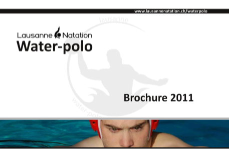 lausanne waterpolo sponsoring 2011